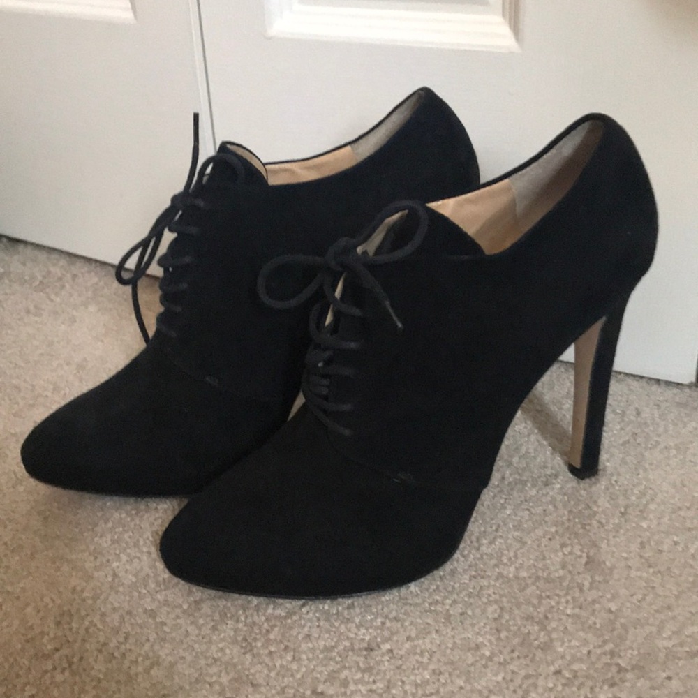 Giuseppe Zanotti suede lace up booties sz 41